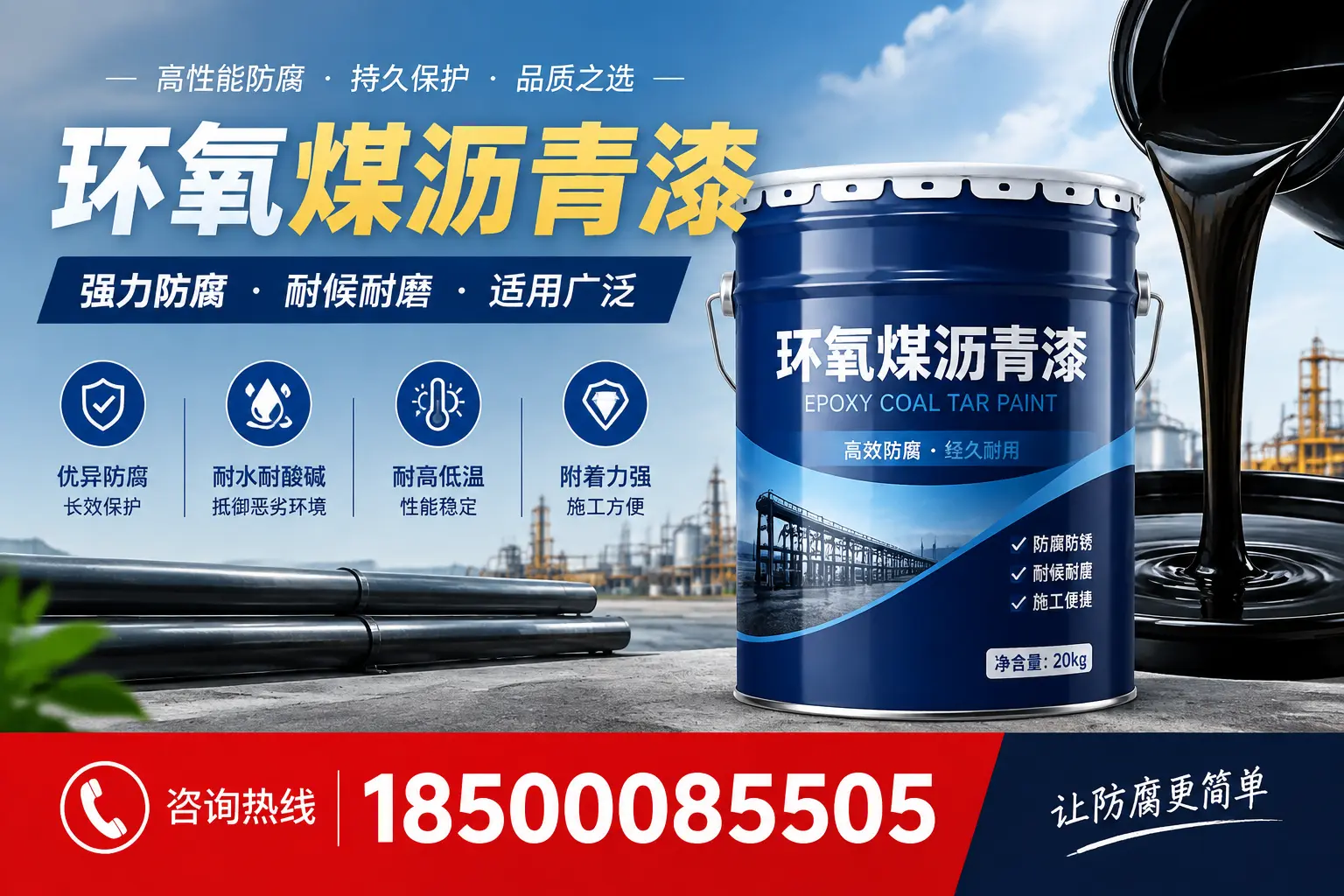 环氧煤沥青漆在不同气候条件下的表现分析，保山适用性